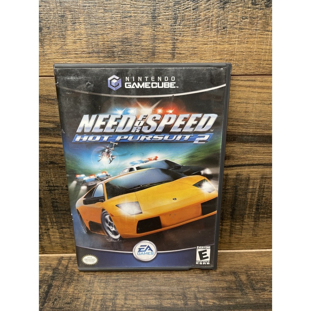 Need‎ For Speed Hot Pursuit 2 Nintendo GameCube Case And Manual Only, NO GAME